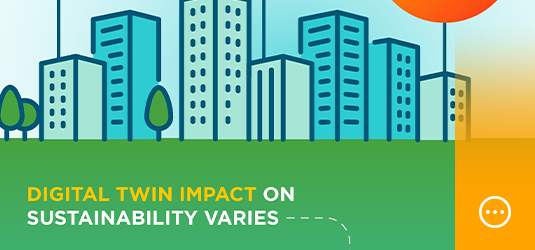 Cropped image taken from Altair's infographic on Digital Twin sustainability insights.