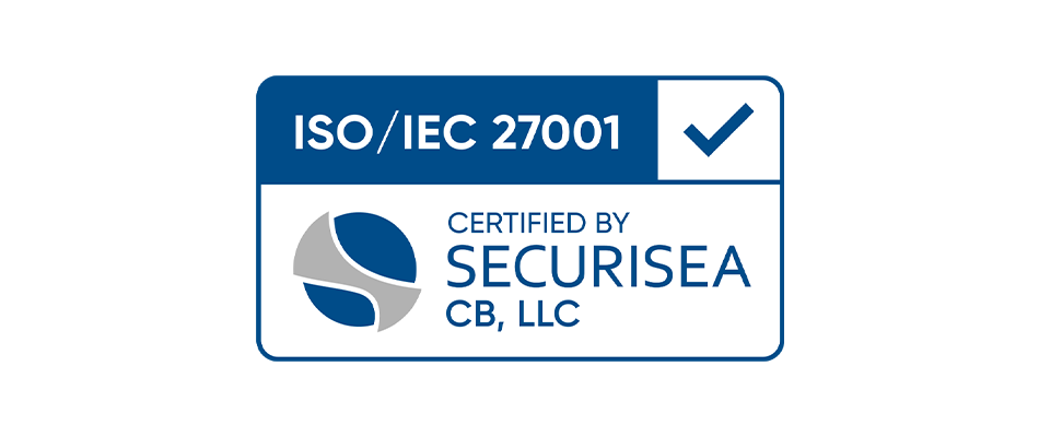 ISO - certified by Securisea