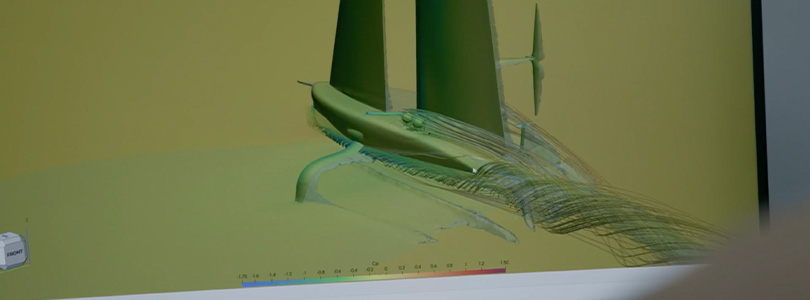 American Magic team is utilizing Altair's CFD software in their pursuit of sailing's most prestigious trophy.