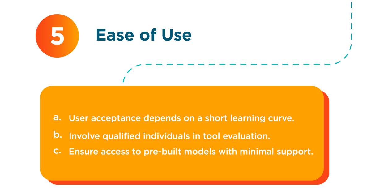 Ensure access to pre-built models with minimal support.