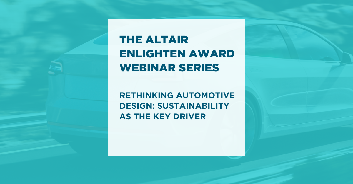 Rethinking Automotive Design: Sustainability as the Key Driver