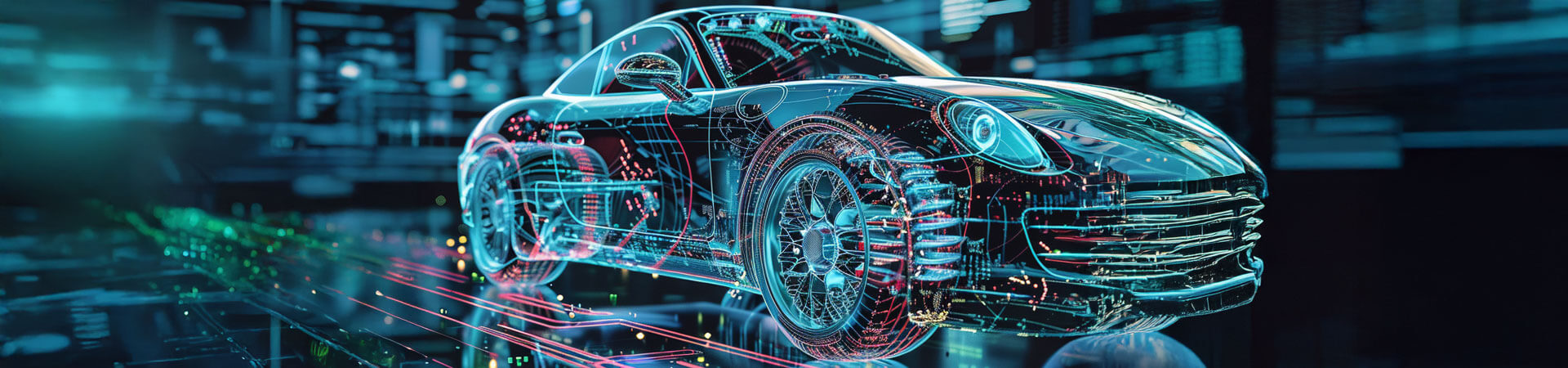 Automobile Digital Rendering
