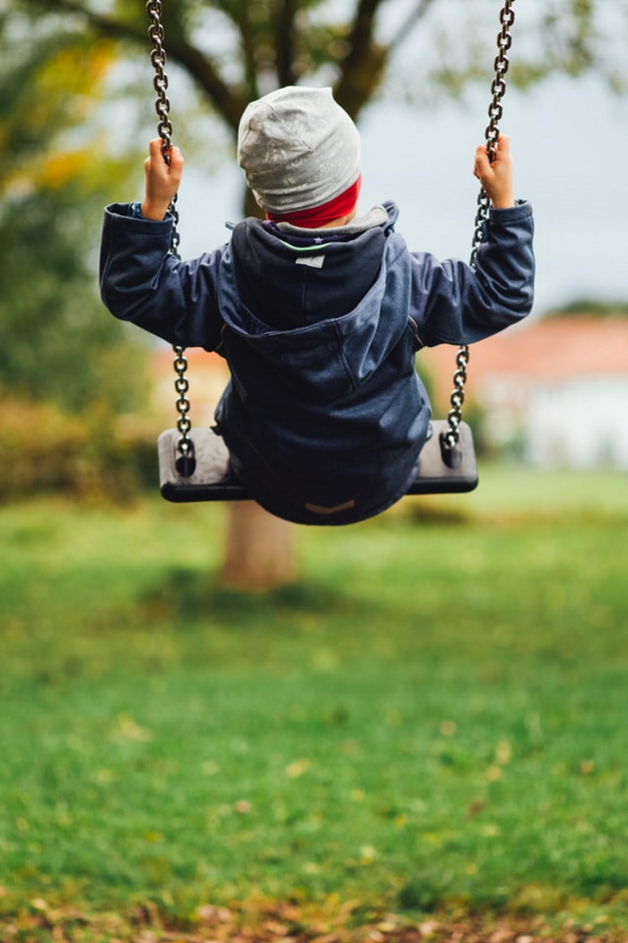 Small children need a push to get going on swings. Fortunately, resonance helps here, as small pushes over time lead to large motions.