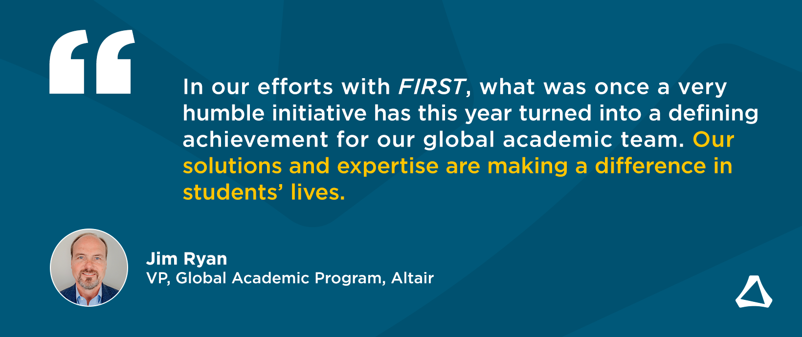 Altair and FIRST Robotics: Catalyzing Students’ Future Success