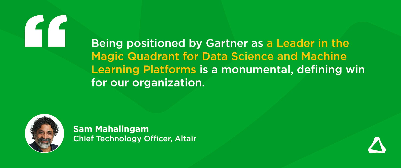 Altair Positioned as Leader in the Gartner Magic Quadrant, Proving Itself a Leader Once Again