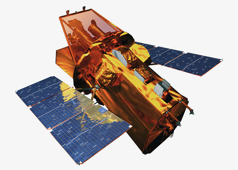An image of the Swift X-Ray telescope.