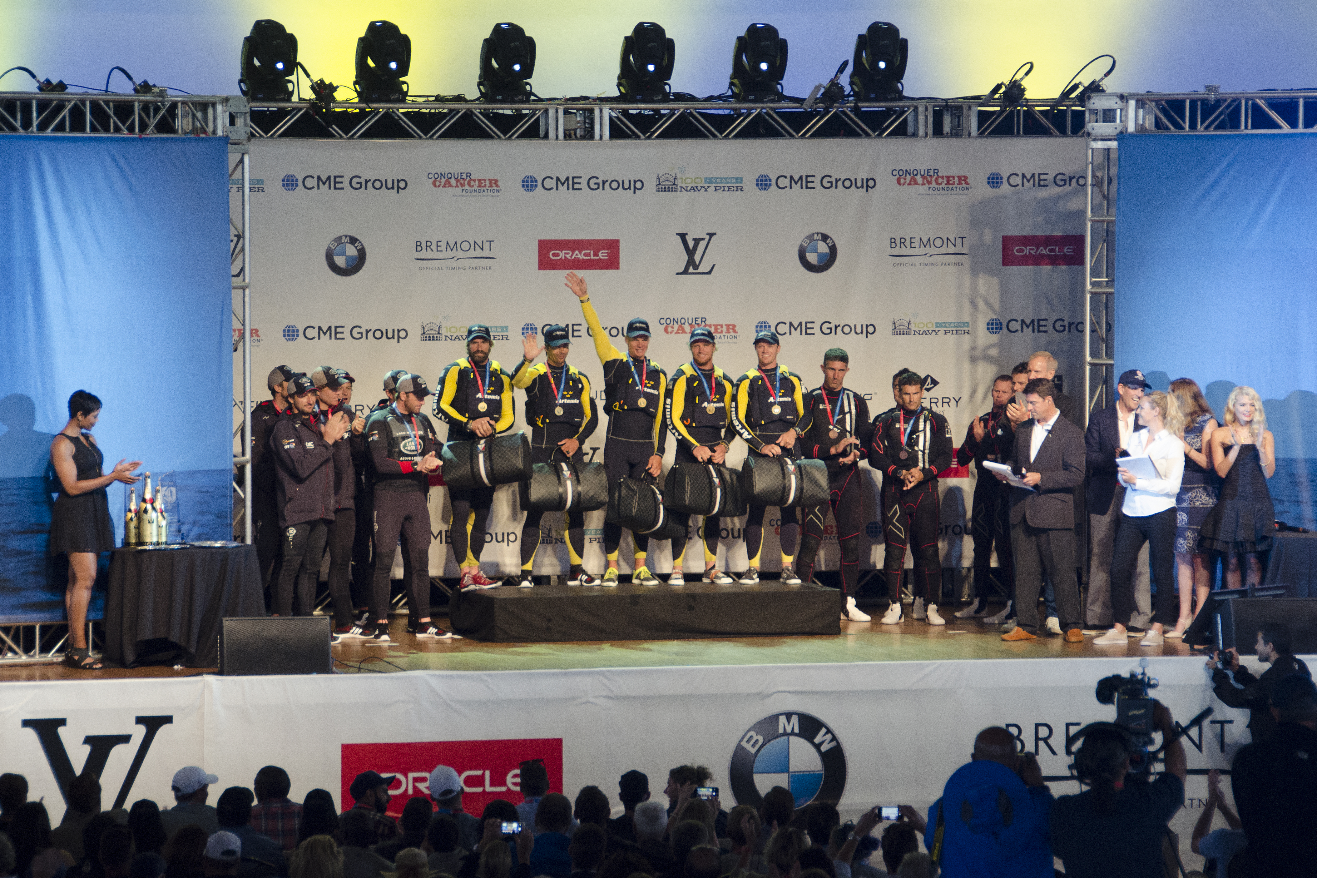 Featured Client: Team Artemis Racing - Takes a Win in Chicago!