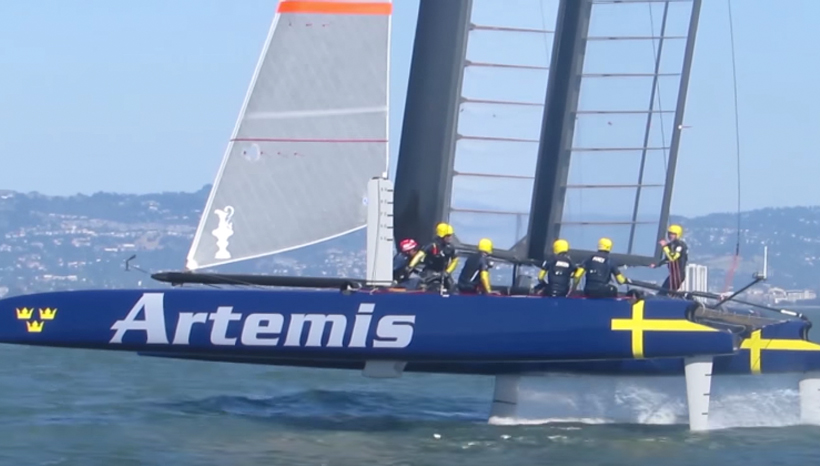 Artemis Racing Scores a Dramatic Victory in America’s Cup World Series