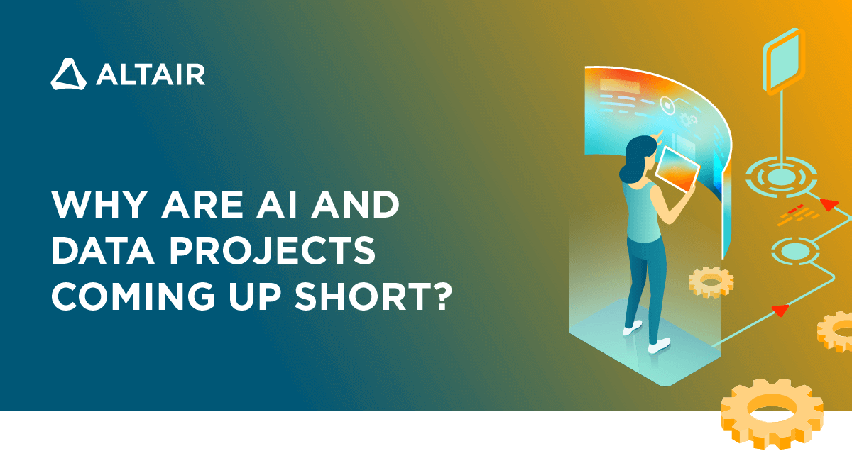 Why are AI and data projects coming up short.