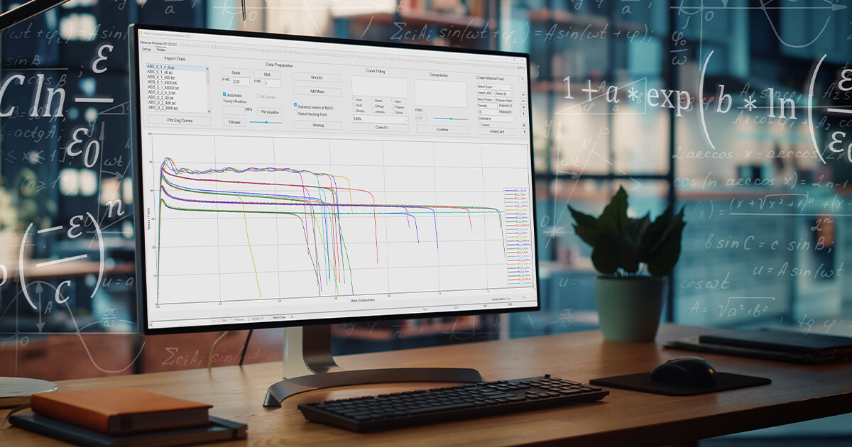 Raw Material Data Processing Framework Altair Material Modeler