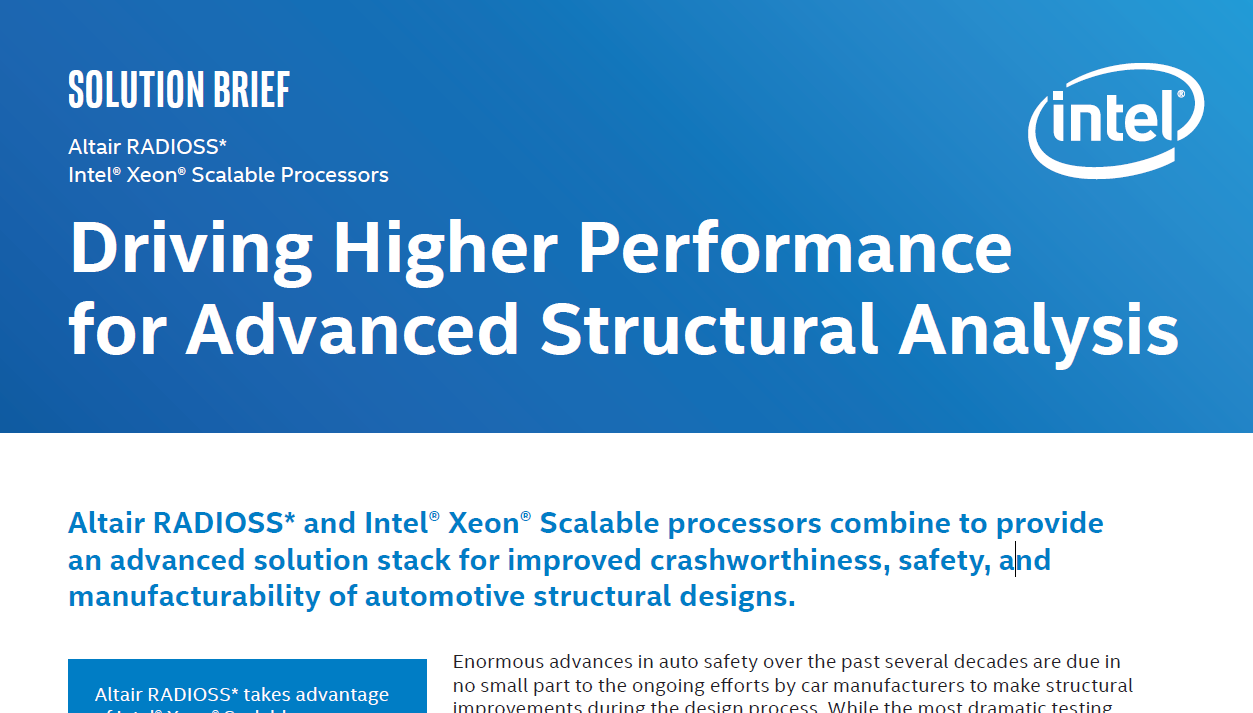Driving Higher Performance for Advanced Structural Analysis