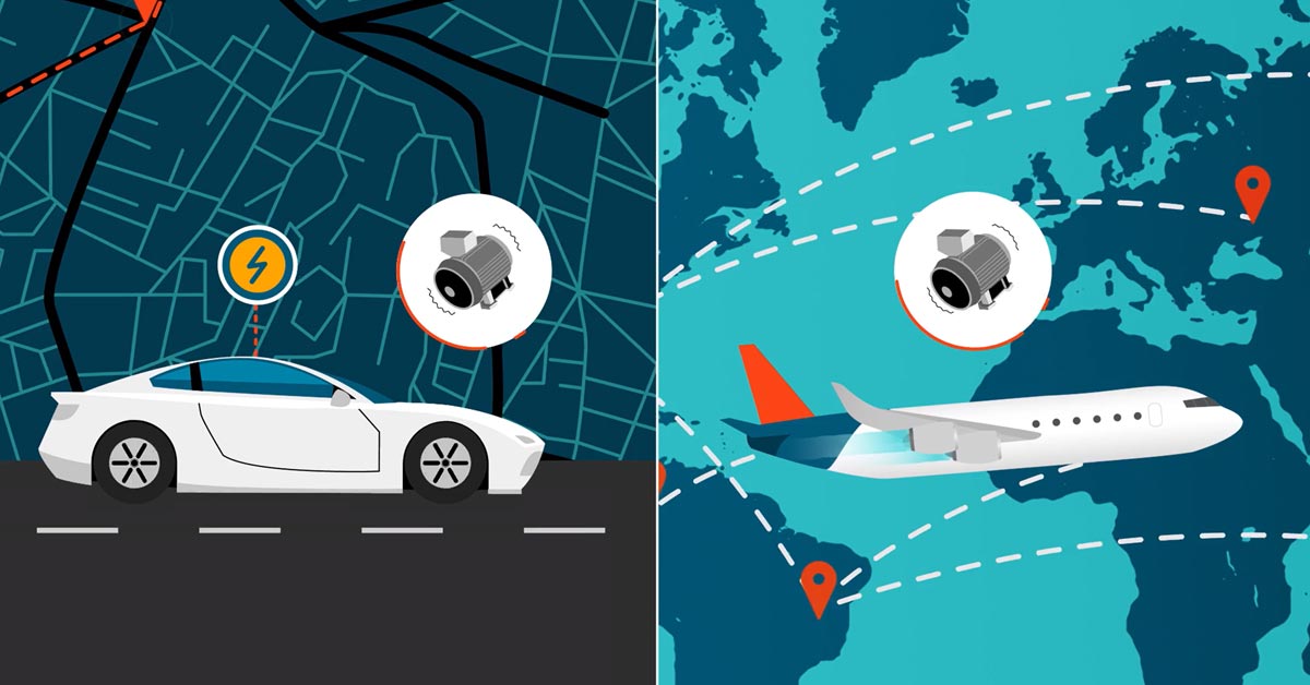 electric motor design for aerospace and automotive industries