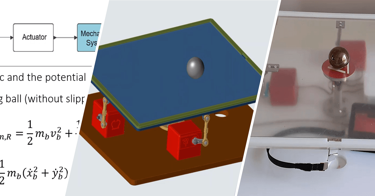 Using ACROME Balancing Ball Table and Altair Software for Teaching Mechatronics 