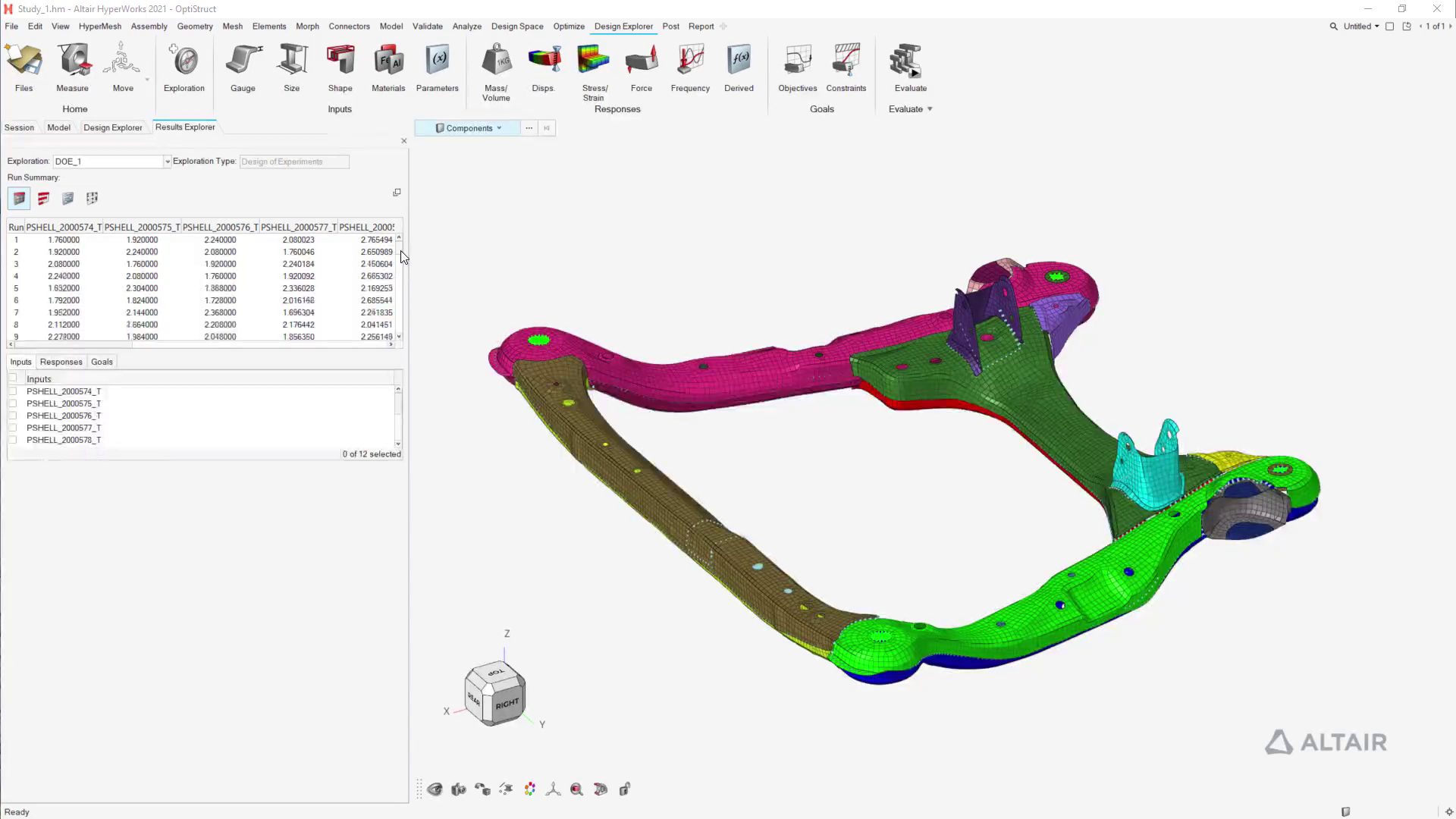 Altair HyperWorks - Design Explorer