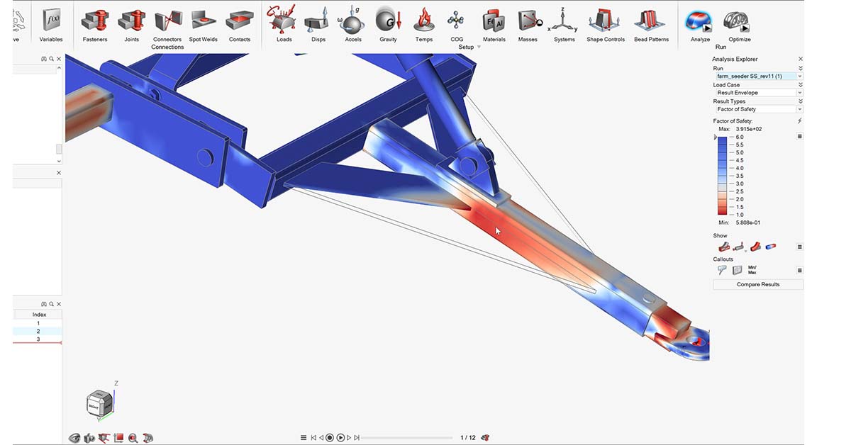 Altair Inspire - Assembly Configuration and SimSolid Integration