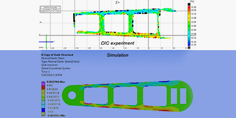 Material Data Management for Composite Characterization and Simulation