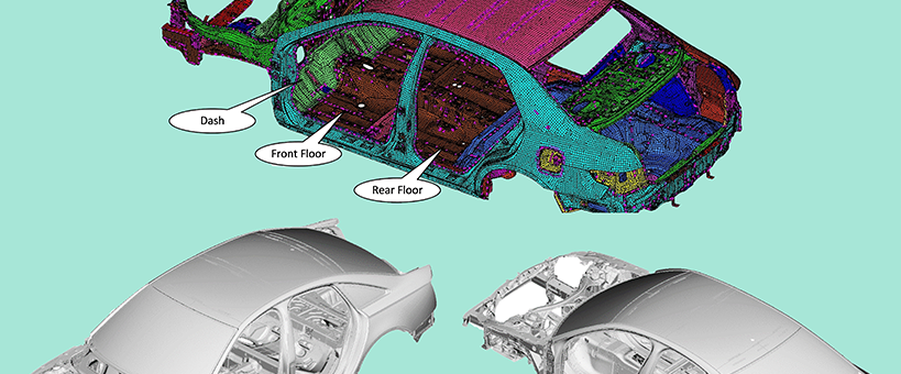 Using Finite Element Models Beyond Their Upper Frequency Limits in Electric Vehicle Applications