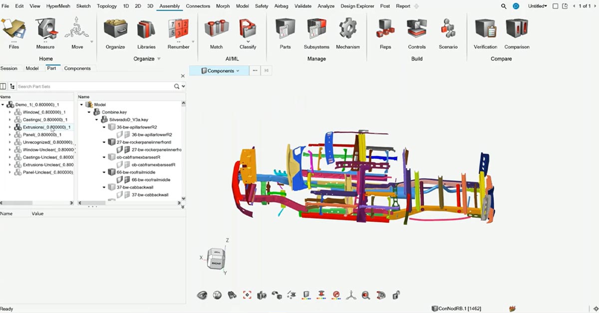 Automatic FEA Model Build Powered by shapeAI