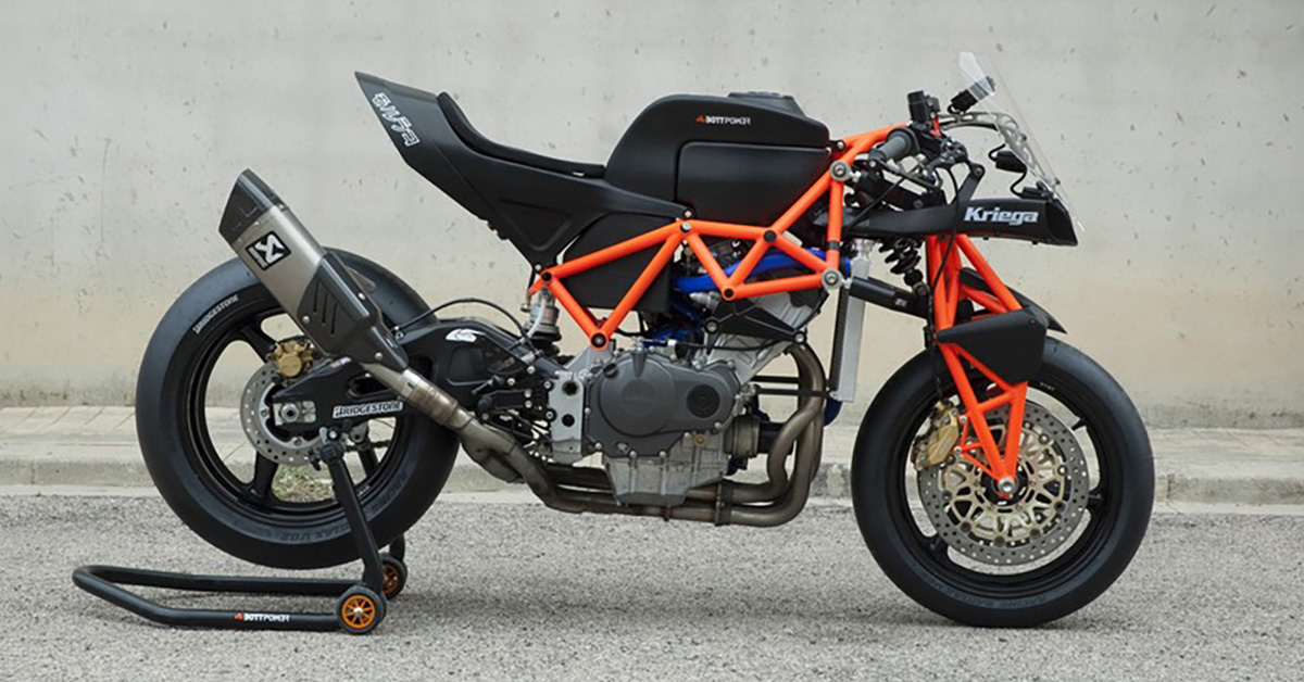 BOTTPOWER Designs Lightweight Bracket for Motorbike
