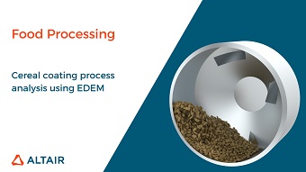 EDEM simulation of a Cereal Coating process