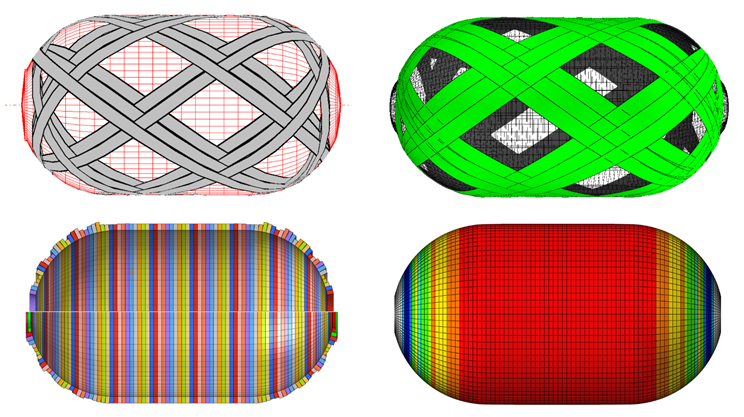 Towards Efficient Composite Pressure Vessel Design