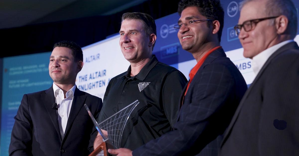 WEAVE3D Wins Future of Lightweighting Enlighten Award