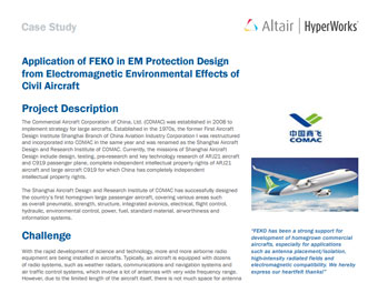 Application of FEKO in EM Protection Design for Electromagnetic Effects of Civil Aircraft