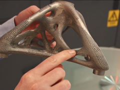 Form and Function: Metal 3D Printing of Hybrid Lattice