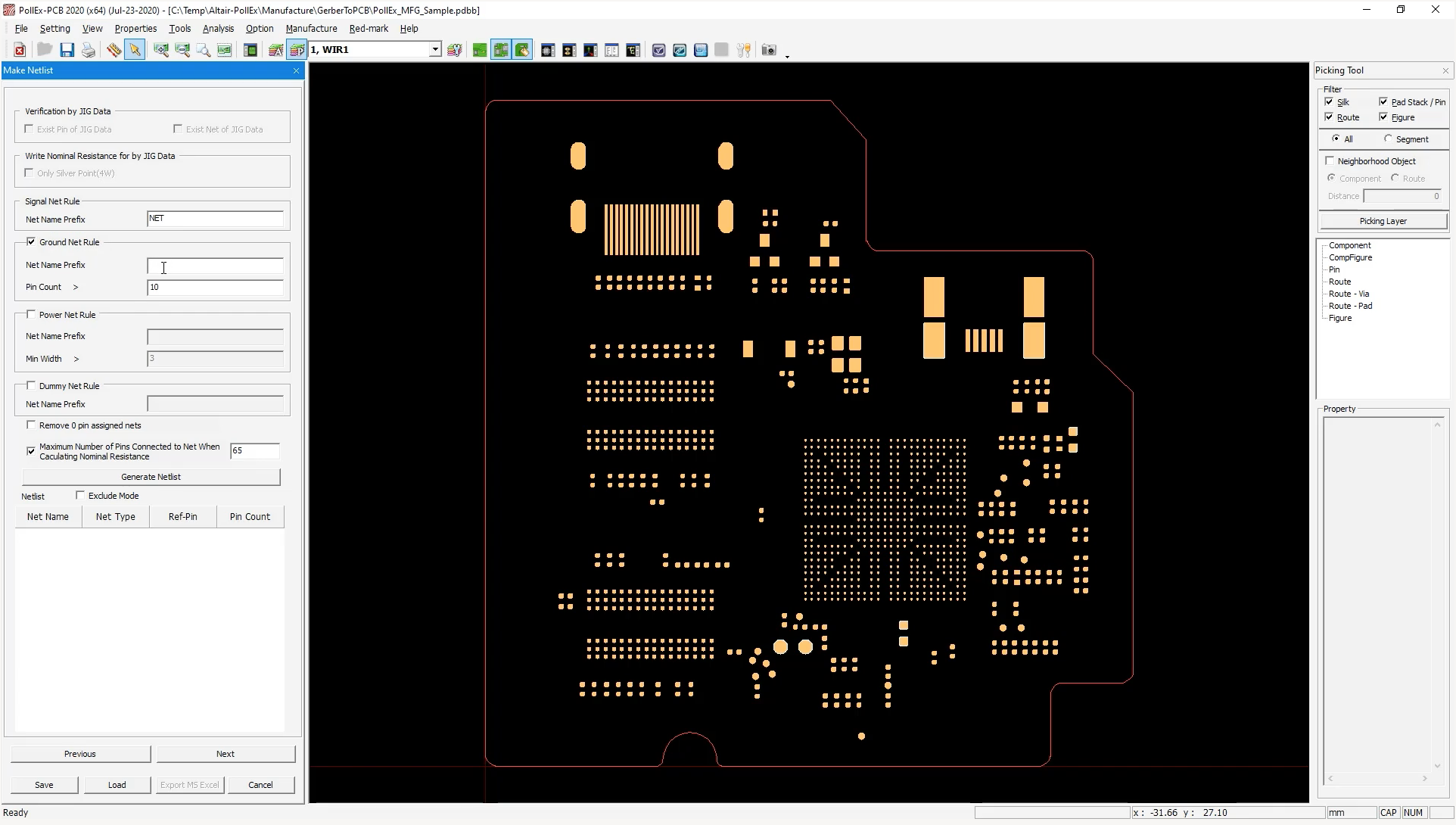 PollEx Gerber to PCB for Converting Gerber to Intelligent PCB Design Format