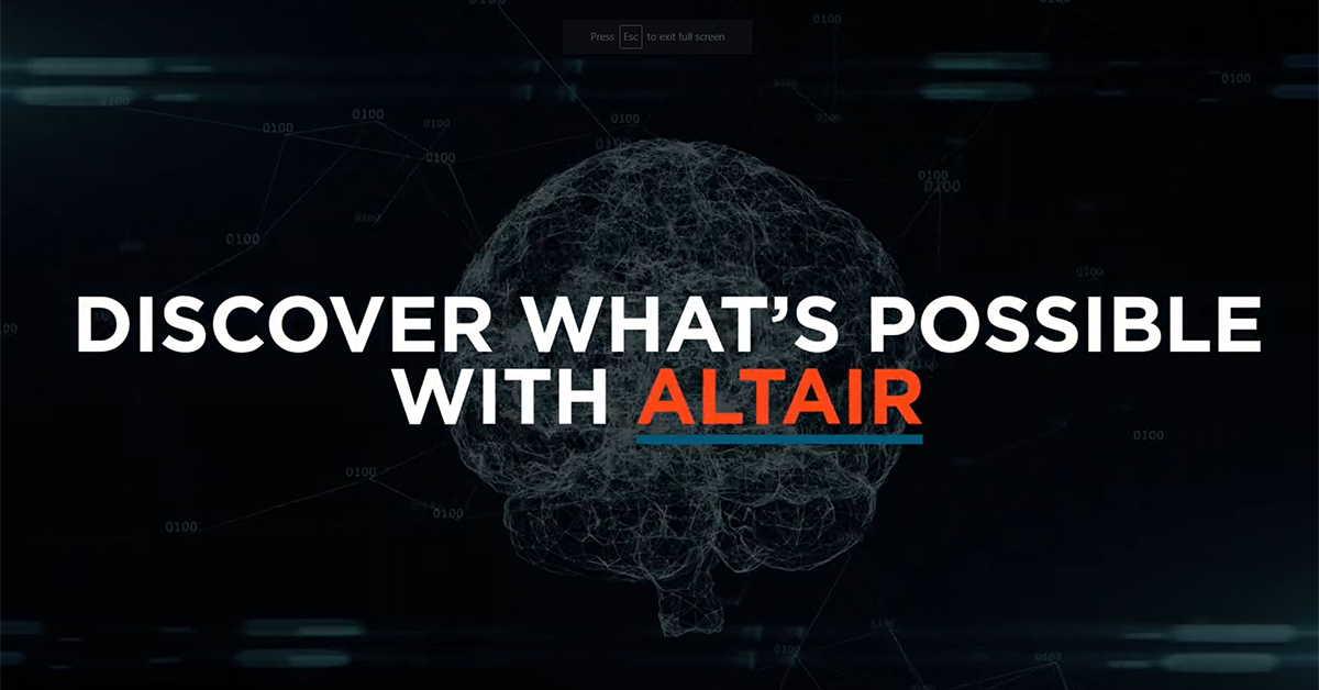 Altair Knows Multi-dimensional HPC