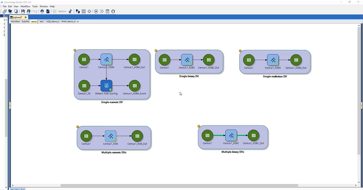 Use Altair Knowledge Studio's XGB Node in Predictive Modeling Applications
