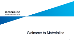 About Materialise Presentation
