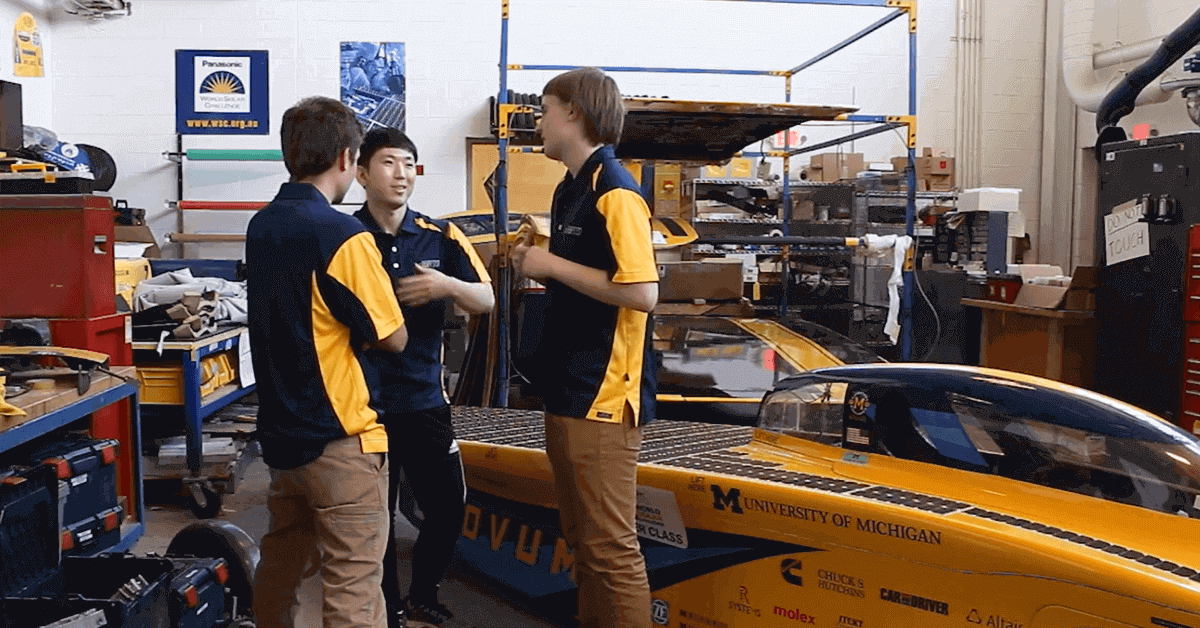 Novum: University of Michigan Participates in Solar Car Challenges Around the World