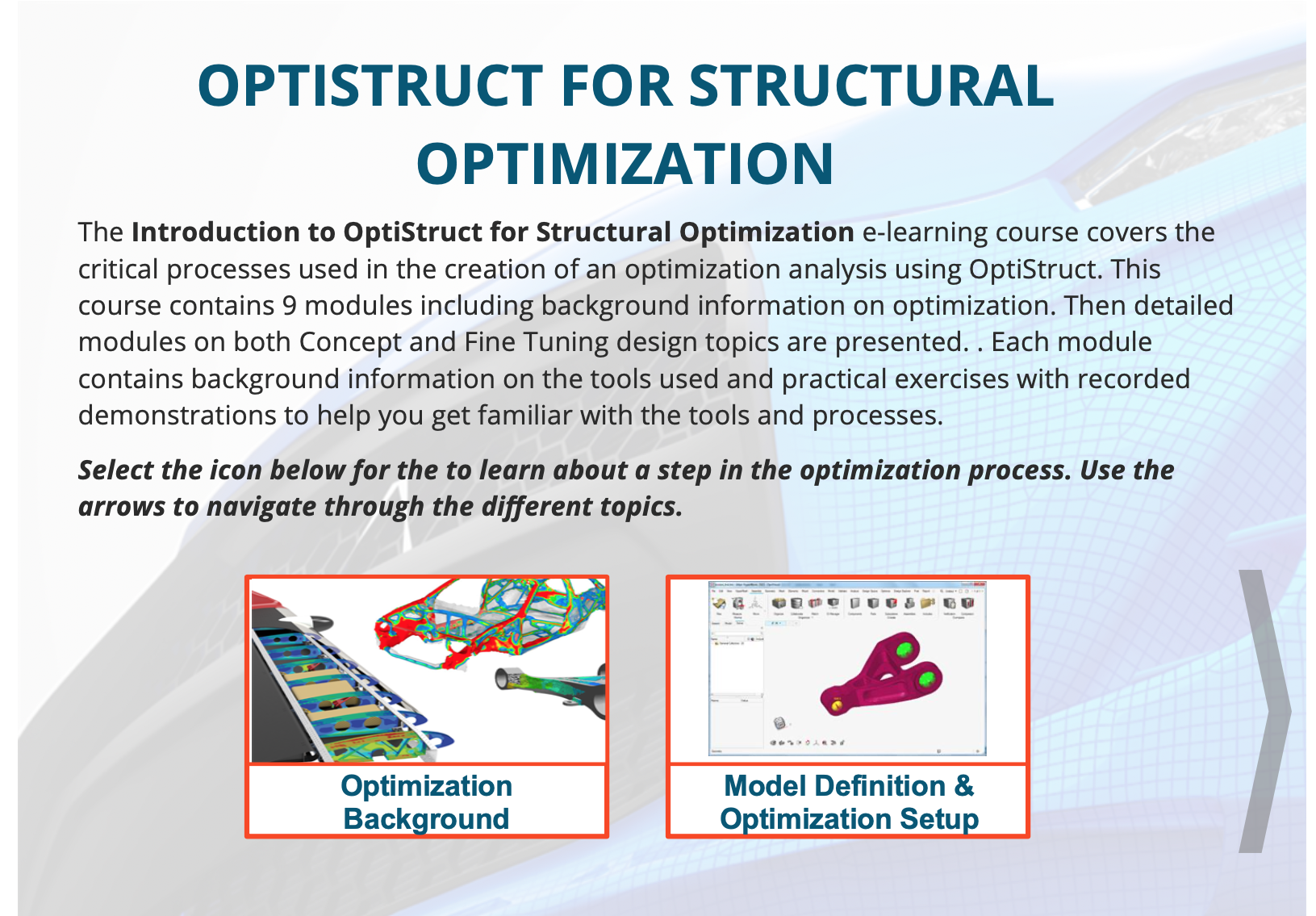 OptiStruct Optimization v2021
