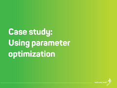 Case Study: Using Parameter Optimization