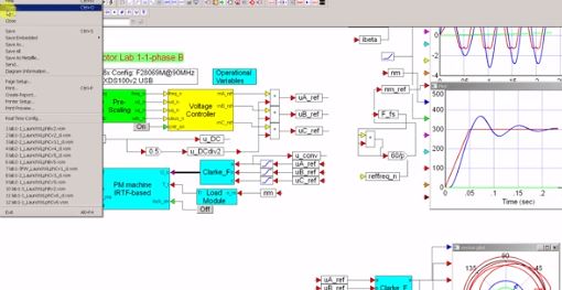 PMSM - Open Loop Voltage Control HIL