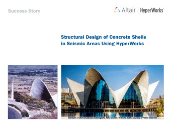 Structural Design of Concrete Shells in Seismic Areas Using HyperWorks