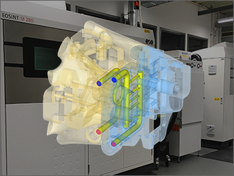 More Efficient and Economic Injection Mold Tools thanks to Topology Optimization, CFD Simulation and 3D Printing