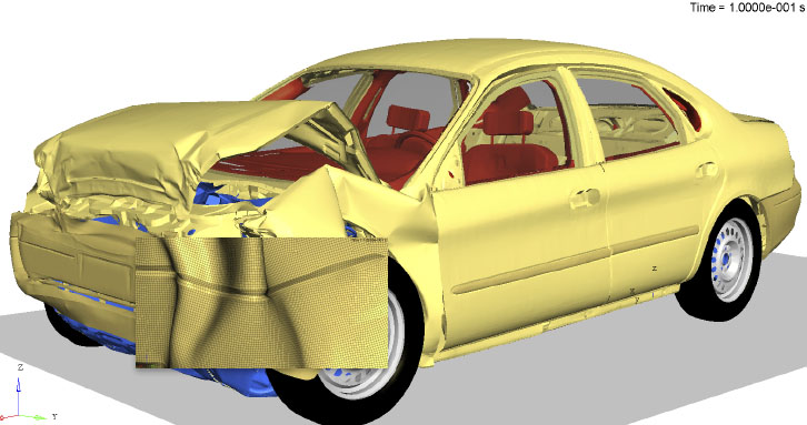 Assuring Scalability: Altair Radioss™ Delivers Robust Results Quickly for Crash-Safe Vehicle Designs