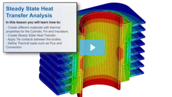 SimLab Tutorials - Steady State Heat Transfer Analysis