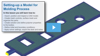 SimLab Tutorials - Setting-up a Model for Molding Process