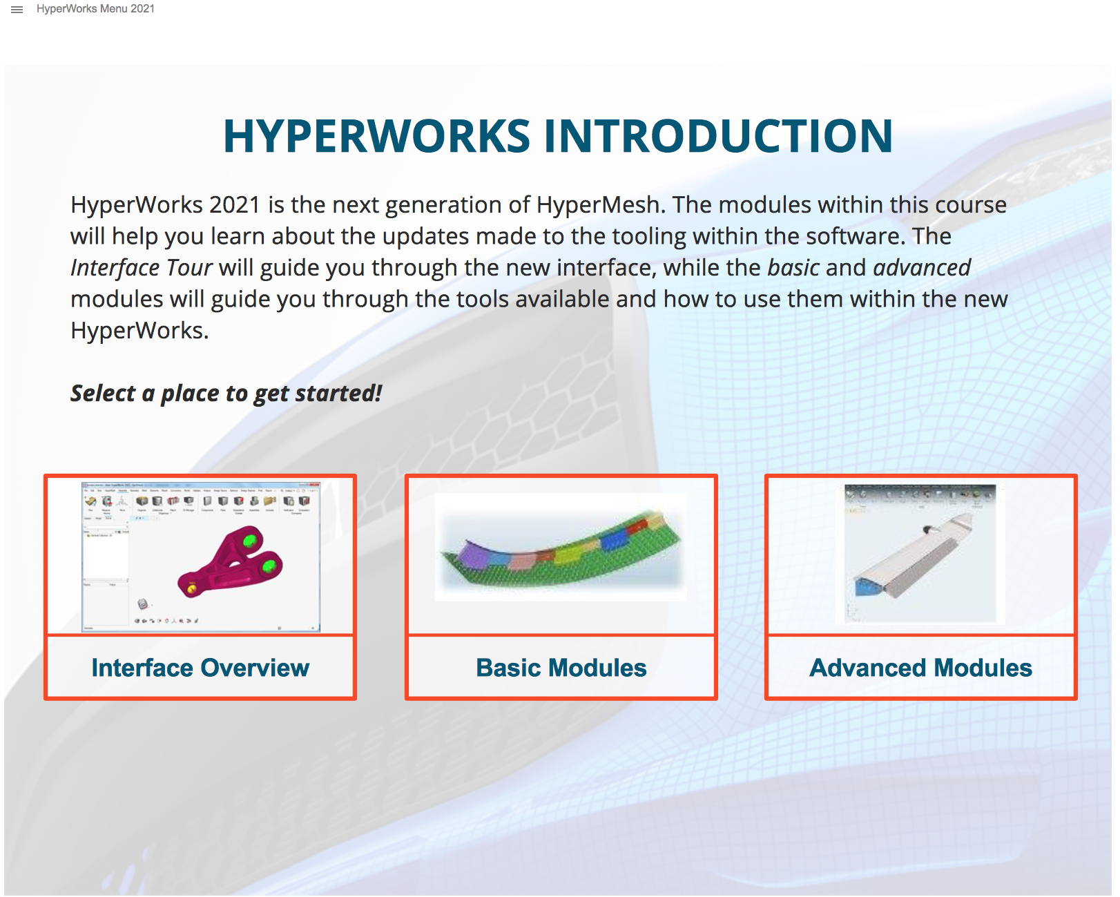 HyperWorks 2021