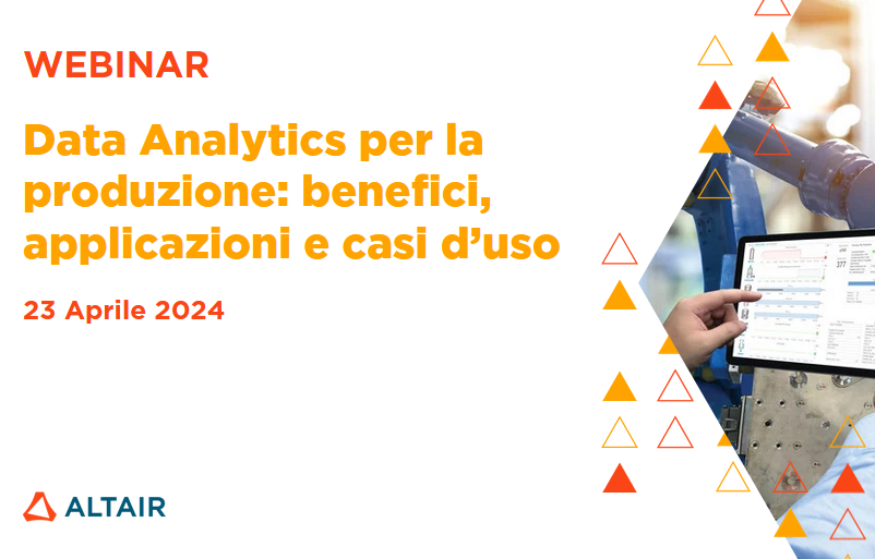 Data Analytics per il Manufacturing: benefici, applicazioni e casi d'uso
