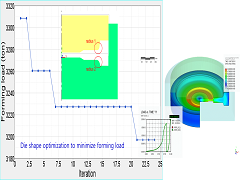 A Minimization of Forming Loads in the Gear Driver Forging Process Using AFDEX and HyperStudy