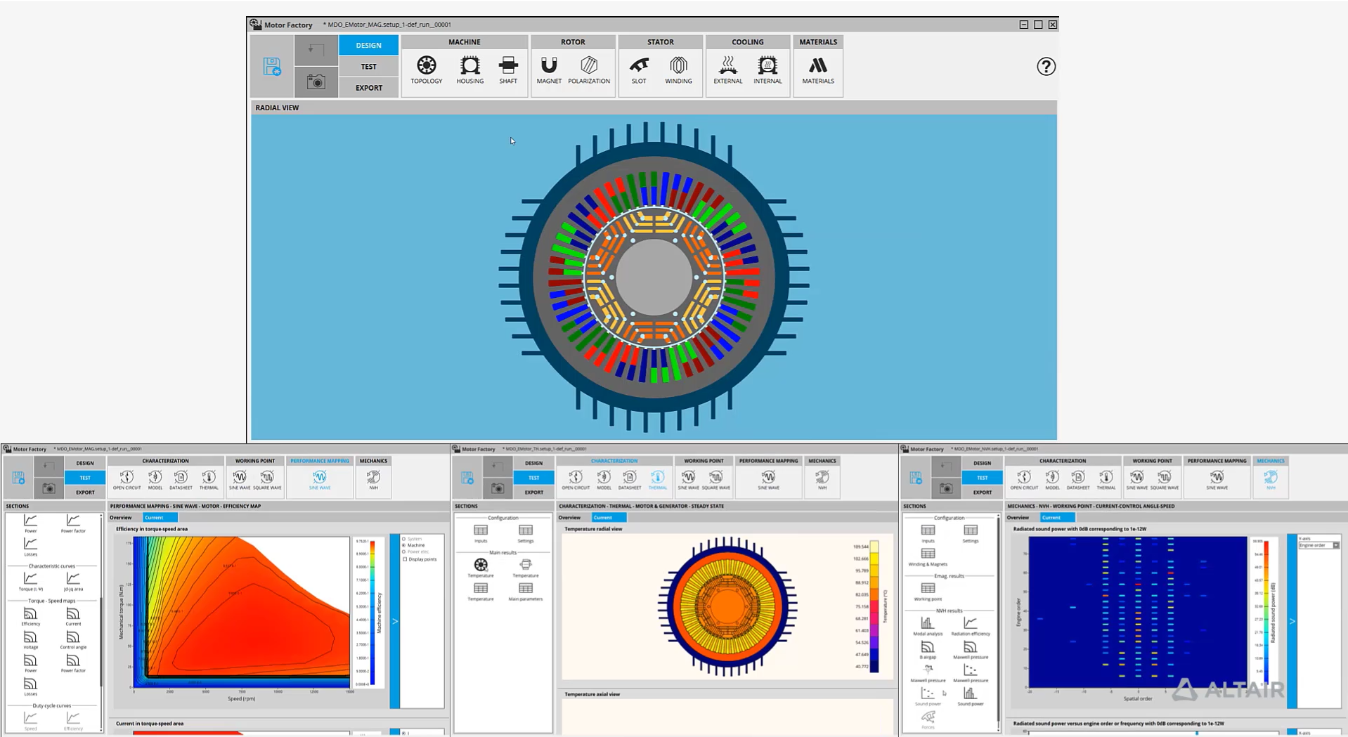 Streamline your e-Motor Design with Multiphysics Optimization at Early Concept Level