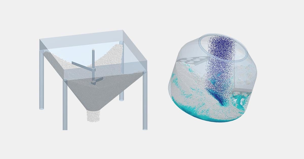 Using Altair EDEM for Process Manufacturing