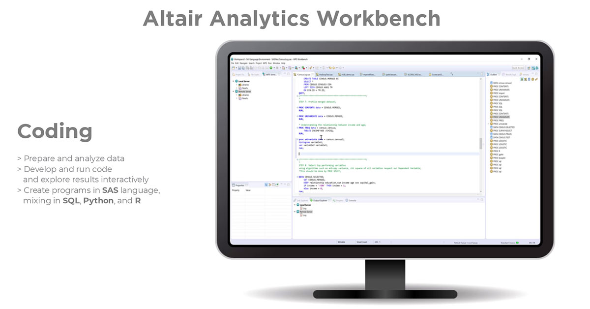 Altair Analytics Workbench™ Overview 